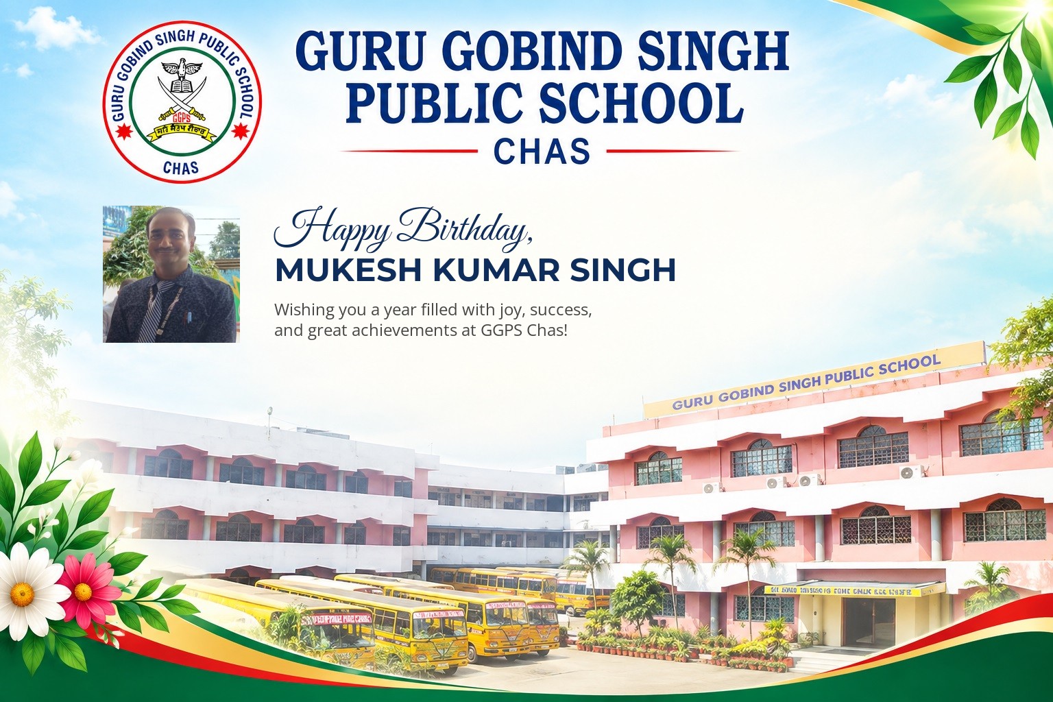 Birthday Card for MUKESH KUMAR SINGH